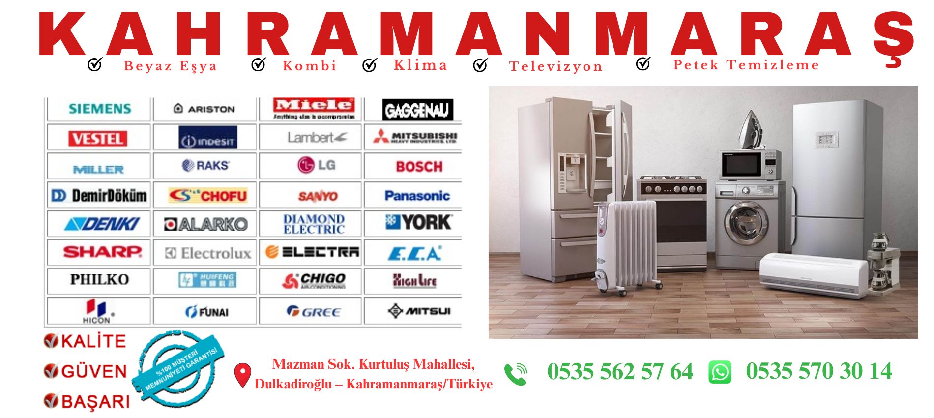 Kahramanmaraş BeyazEşya 